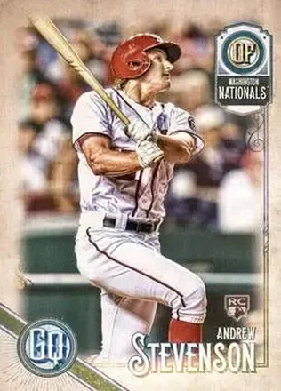 2018 Topps Gypsy Queen #3 - Andrew Stevenson - Washington Nationals