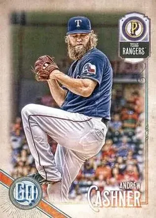 2018 Topps Gypsy Queen #5 - Andrew Cashner - Texas Rangers