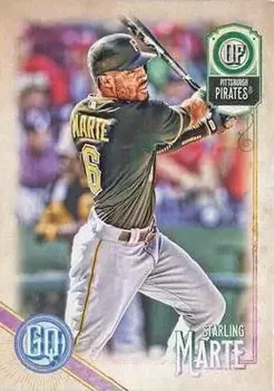2018 Topps Gypsy Queen #15 - Starling Marte - Pittsburgh Pirates