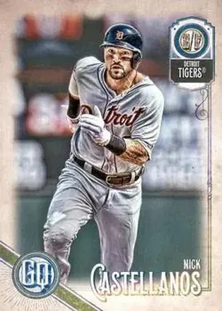 2018 Topps Gypsy Queen #19 - Nick Castellanos - Detroit Tigers