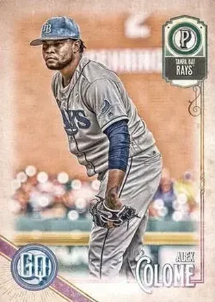 2018 Topps Gypsy Queen #28 - Alex Colome - Tampa Bay Rays