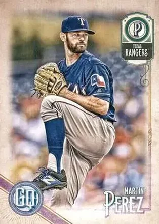 2018 Topps Gypsy Queen #32 - Martin Perez - Texas Rangers