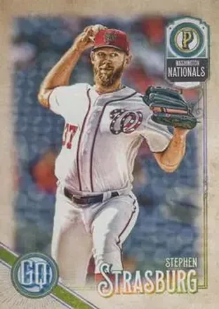 2018 Topps Gypsy Queen #37 - Stephen Strasburg - Washington Nationals