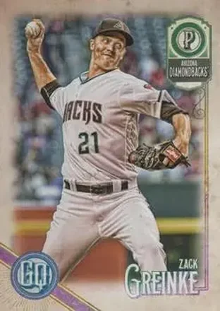 2018 Topps Gypsy Queen #40 - Zack Greinke - Arizona Diamondbacks