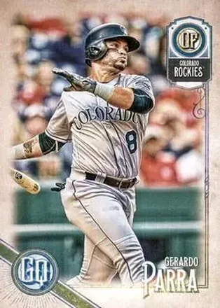 2018 Topps Gypsy Queen #43 - Gerardo Parra - Colorado Rockies