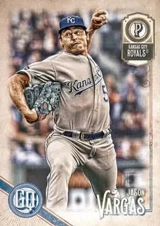 2018 Topps Gypsy Queen #45 - Jason Vargas - Kansas City Royals