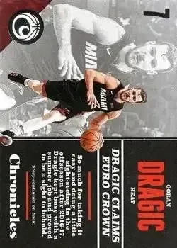 2017-18 Panini Chronicles #3 Goran Dragić