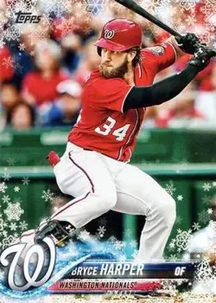 2018 Topps Holiday #HMW1 - Bryce Harper - Washington Nationals