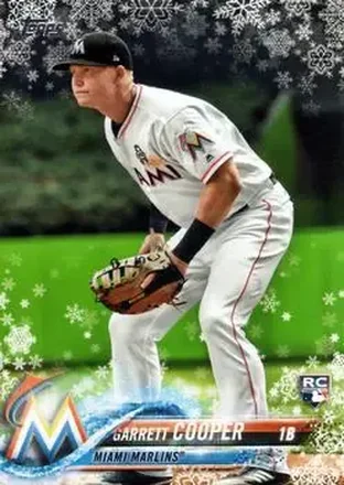 2018 Topps Holiday #HMW6 - Garrett Cooper - Miami Marlins