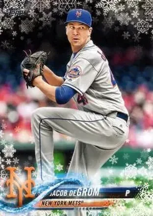 2018 Topps Holiday #HMW8 - Jacob deGrom - New York Mets