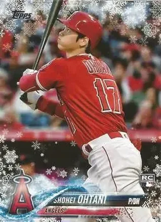 2018 Topps Holiday #HMW17 - Shohei Ohtani - Los Angeles Angels