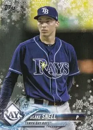 2018 Topps Holiday #HMW21 - Blake Snell - Tampa Bay Rays