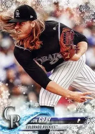 2018 Topps Holiday #HMW22 - Jon Gray - Colorado Rockies