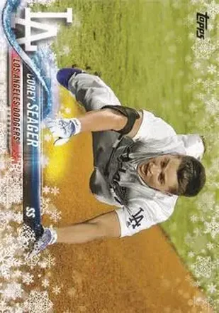 2018 Topps Holiday #HMW30 - Corey Seager - Los Angeles Dodgers