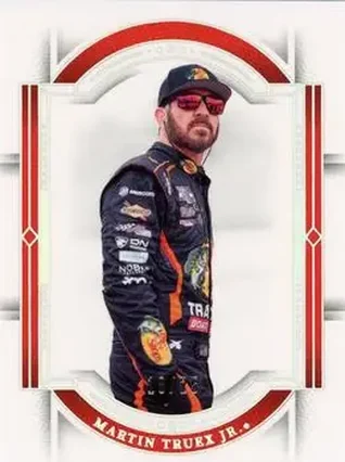 2024 Panini National Treasures - Holo Silver #2 - Martin Truex Jr. - Joe Gibbs Racing
