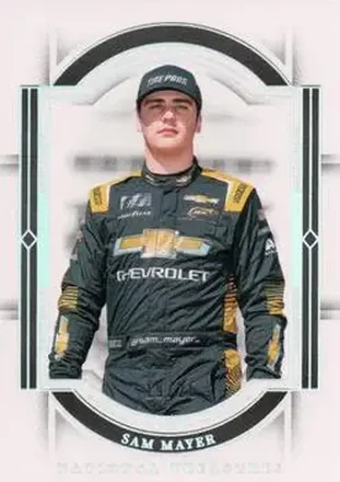 2024 Panini National Treasures - Holo Silver #25 - Sam Mayer - JR Motorsports