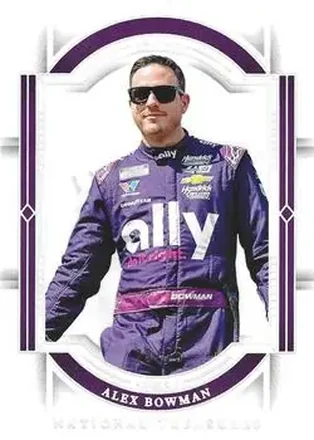 2024 Panini National Treasures - Holo Silver #28 - Alex Bowman - Hendrick Motorsports