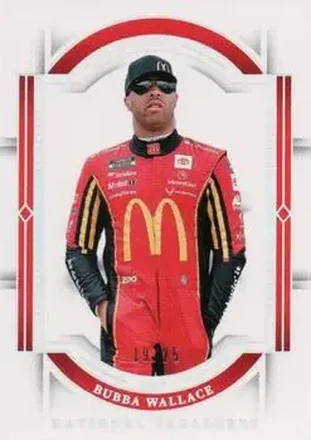 2024 Panini National Treasures - Holo Silver #29 - Bubba Wallace - 23XI Racing