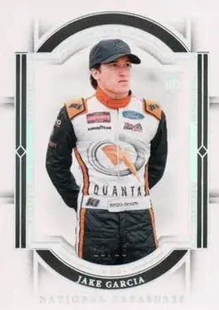 2024 Panini National Treasures - Holo Silver #33 - Jake Garcia - ThorSport Racing