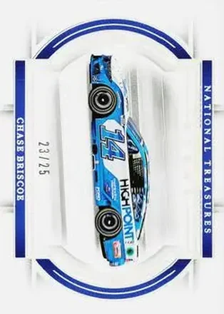 2024 Panini National Treasures - Holo Silver #45 - Chase Briscoe - Stewart-Haas Racing