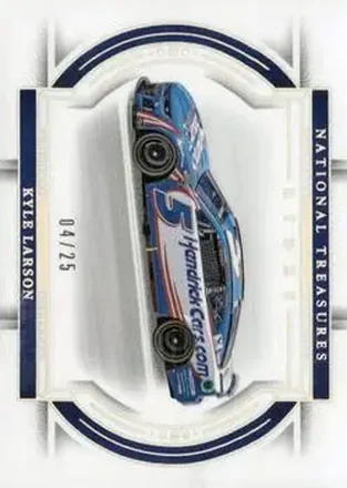 2024 Panini National Treasures - Holo Silver #52 - Kyle Larson - Hendrick Motorsports