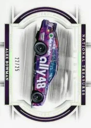 2024 Panini National Treasures - Holo Silver #67 - Alex Bowman - Hendrick Motorsports