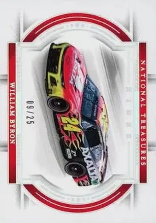 2024 Panini National Treasures - Holo Silver #69 - William Byron - Hendrick Motorsports