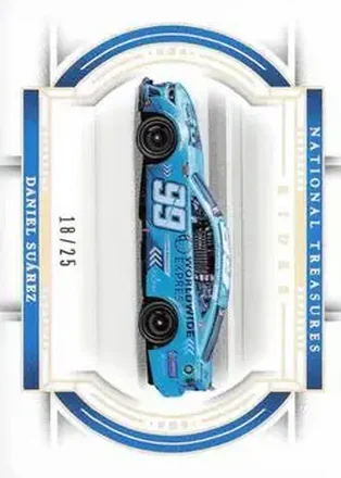 2024 Panini National Treasures - Holo Silver #72 - Daniel Suarez - Trackhouse Racing