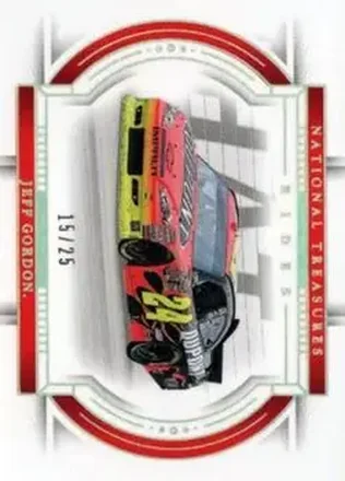 2024 Panini National Treasures - Holo Silver #78 - Jeff Gordon - Hendrick Motorsports