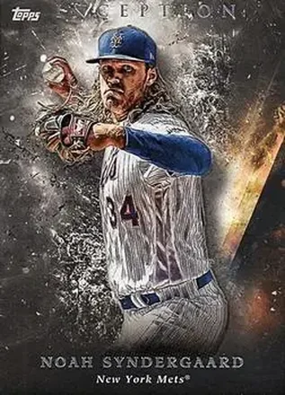 2018 Topps Inception #4 - Noah Syndergaard - New York Mets