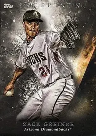 2018 Topps Inception #11 - Zack Greinke - Arizona Diamondbacks