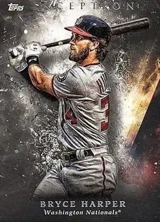 2018 Topps Inception #17 - Bryce Harper - Washington Nationals