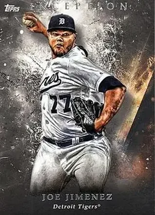 2018 Topps Inception #18 - Joe Jimenez - Detroit Tigers
