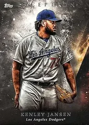 2018 Topps Inception #19 - Kenley Jansen - Los Angeles Dodgers
