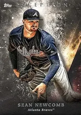 2018 Topps Inception #20 - Sean Newcomb - Atlanta Braves