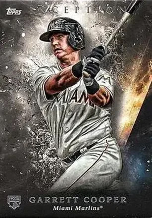 2018 Topps Inception #22 - Garrett Cooper - Miami Marlins