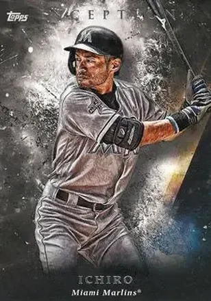 2018 Topps Inception #23 - Ichiro - Miami Marlins