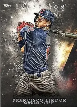 2018 Topps Inception #24 - Francisco Lindor - Cleveland Indians