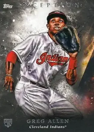2018 Topps Inception #26 - Greg Allen - Cleveland Indians