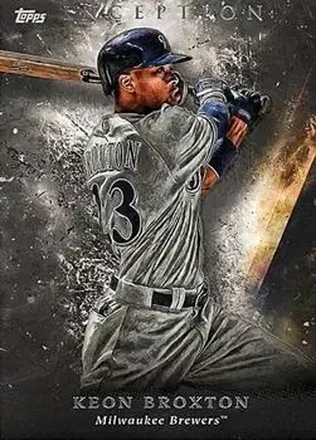 2018 Topps Inception #29 - Keon Broxton - Milwaukee Brewers