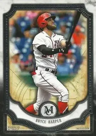 2018 Topps Museum Collection #1 - Bryce Harper - Washington Nationals