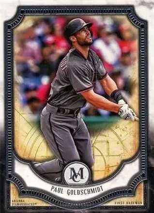 2018 Topps Museum Collection #4 - Paul Goldschmidt - Arizona Diamondbacks