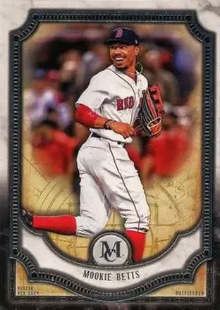 2018 Topps Museum Collection #6 - Mookie Betts - Boston Red Sox
