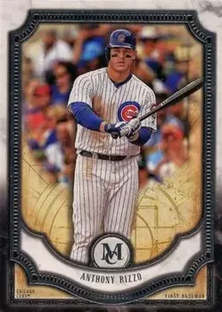 2018 Topps Museum Collection #7 - Anthony Rizzo - Chicago Cubs
