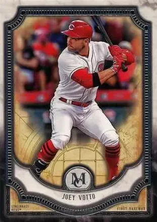 2018 Topps Museum Collection #9 - Joey Votto - Cincinnati Reds