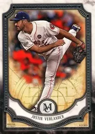 2018 Topps Museum Collection #12 - Justin Verlander - Houston Astros