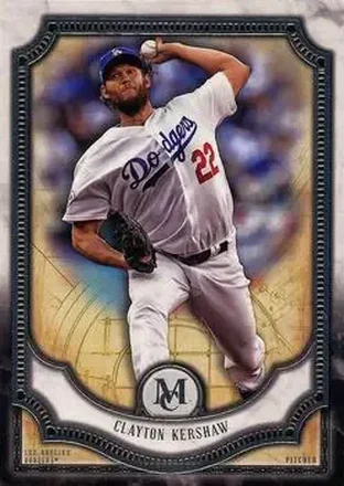 2018 Topps Museum Collection #15 - Clayton Kershaw - Los Angeles Dodgers
