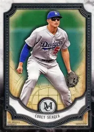2018 Topps Museum Collection #16 - Corey Seager - Los Angeles Dodgers