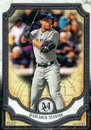 2018 Topps Museum Collection #18 - Giancarlo Stanton - New York Yankees
