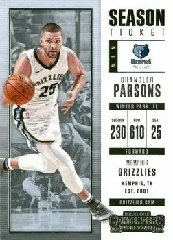 2017-18 Panini Contenders #4 Chandler Parsons